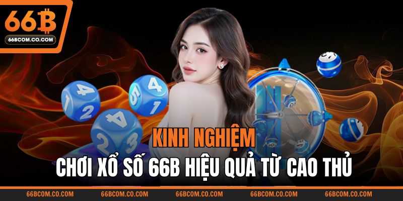 Kinh nghiệm chơi xổ số 66B hiệu quả từ cao thủ